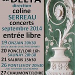 Affiche Concerts Loir et Cher 09 2014-20 08 14 (leger)