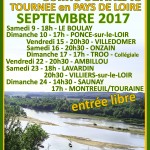 Affiche tournée PAYS DE LOIRE 2017